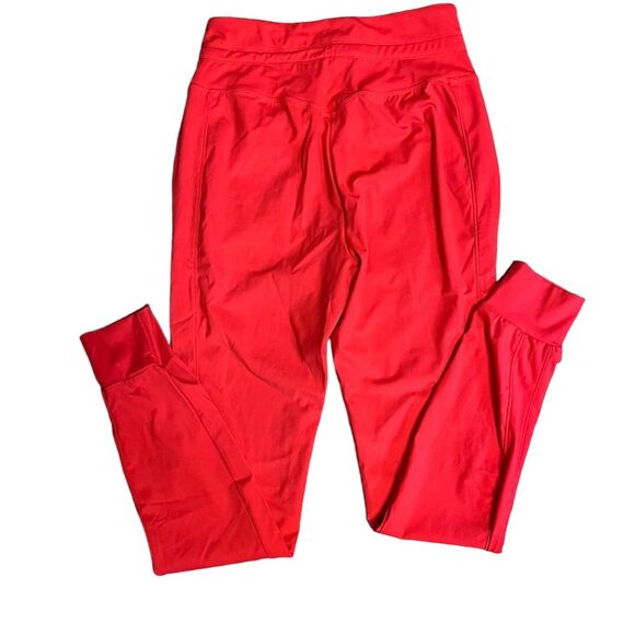 Halara Joggers Red Elastic Waistband Drawstring Jogger Pants Women's S NWT - Picture 2 of 4
